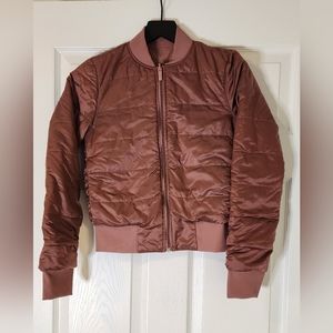 Lululemon Non-Stop Reversible Bomber in Spiced Chai